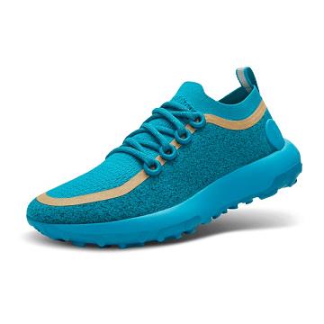 Allbirds Trail Runner SWT Mizzles Miesten Vedenpitävät Kengät Turkoosi | FI4811AP