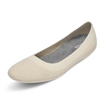 Allbirds Tree Breezers Lux Naisten Ballerinat Beige | FI4382NB