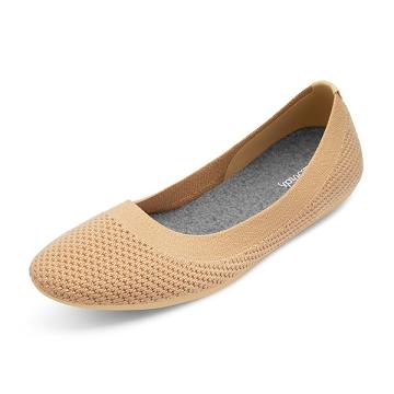 Allbirds Tree Breezers Lux Naisten Ballerinat Ruskea | FI4384VD