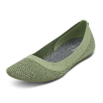 Allbirds Tree Breezers Naisten Ballerinat Vihreä | FI4385CE