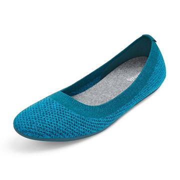 Allbirds Tree Breezers Naisten Ballerinat Turkoosi | FI4390JJ