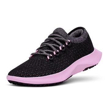 Allbirds Tree Dasher 2 Miesten Juoksukengät Mustat Pinkki | FI4860SO