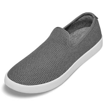 Allbirds Tree Loungers Miesten Slip On Kengät Hopea Valkoinen | FI4943RW