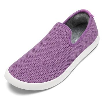 Allbirds Tree Loungers Miesten Slip On Kengät Violetit Valkoinen | FI4954AP