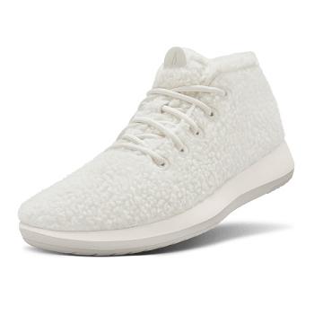 Allbirds Villa Runner-up Fluffs Miesten Korkeavartiset Beige Valkoinen | FI4831HK