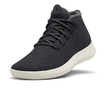 Allbirds Villa Runner-up Mizzles Miesten Vedenpitävät Kengät Mustat Valkoinen | FI4799HK